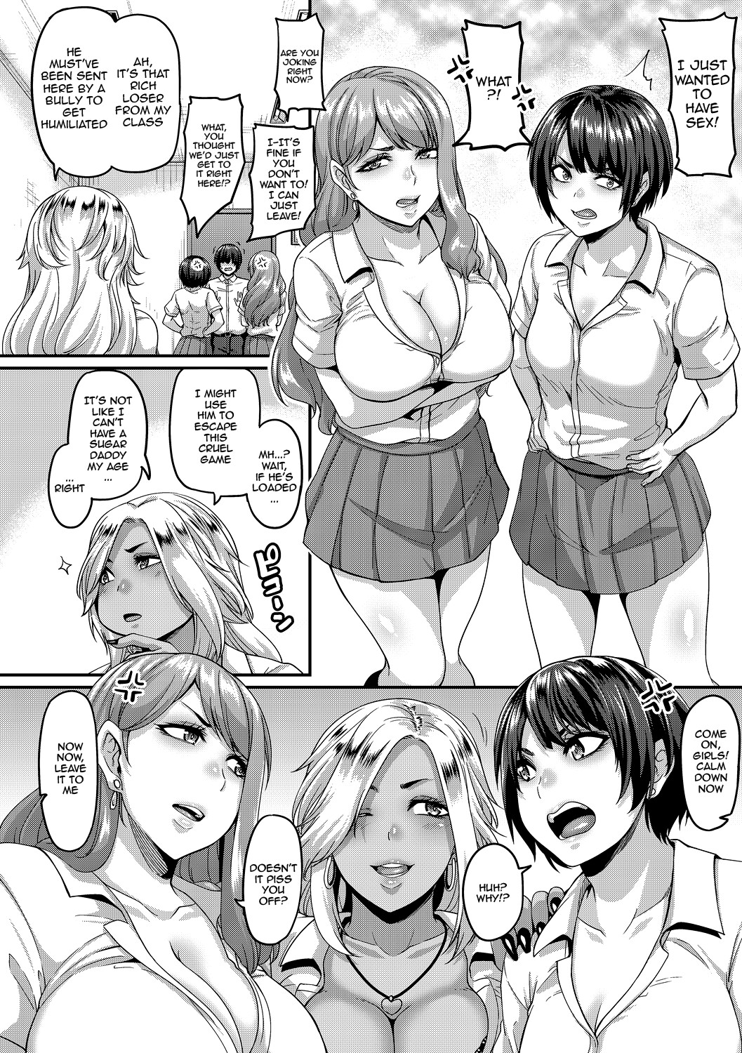 Hentai Manga Comic-Gal Bitch Supremacy-Chapter 4-4